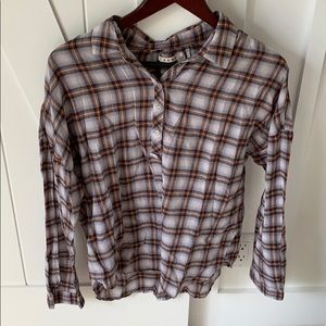Xirena checked blouse